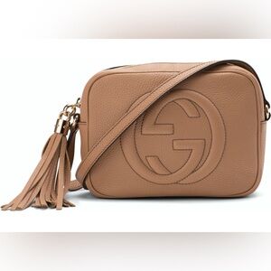 GUCCI Soho disco bag rose